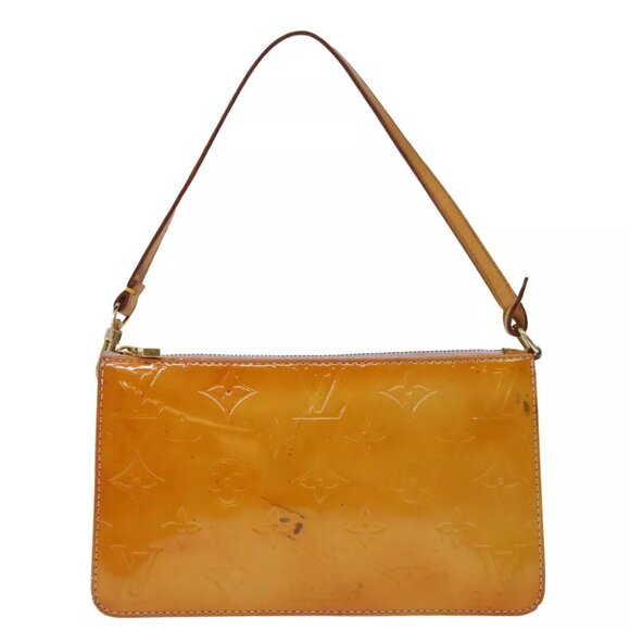 LOUIS VUITTON Vernis Lexington Pouch Marshmallow Pink M91057 LV Auth th4673 - Picture 2 of 16